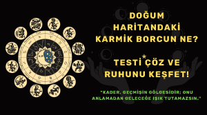 Doğum Haritandaki Karmik Borcun Ne? (Satürn Testi)