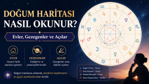 Doğum Haritası Nasıl Okunur? Evler, Gezegenler ve Açılar