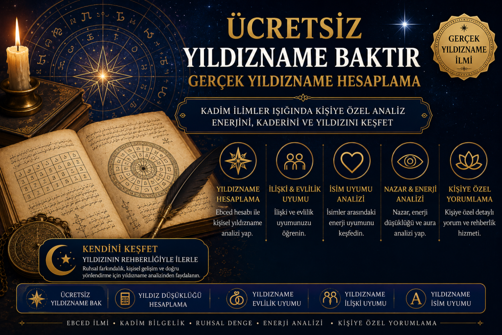 Ücretsiz Yıldızname Baktır: Gerçek Yıldızname Hesaplama